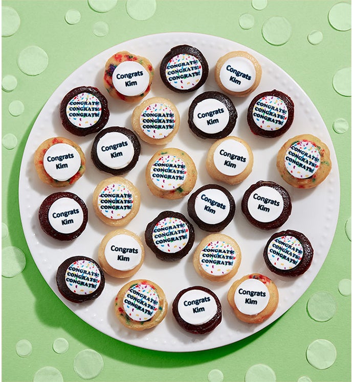SPOTS NYC Congrats Mini Cupcakes 
